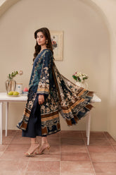 Resham Unstitched Cambric 3 Pcs Printed Suit D752